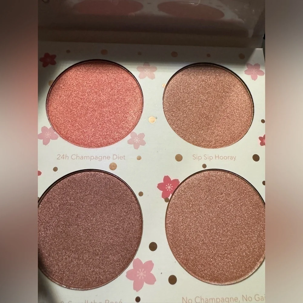 Beauty Bakerie Cotton Candy Champagne Blush Palette Brand New 4 Colors